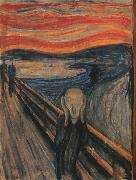 Edvard Munch The Scream oil painting on canvas